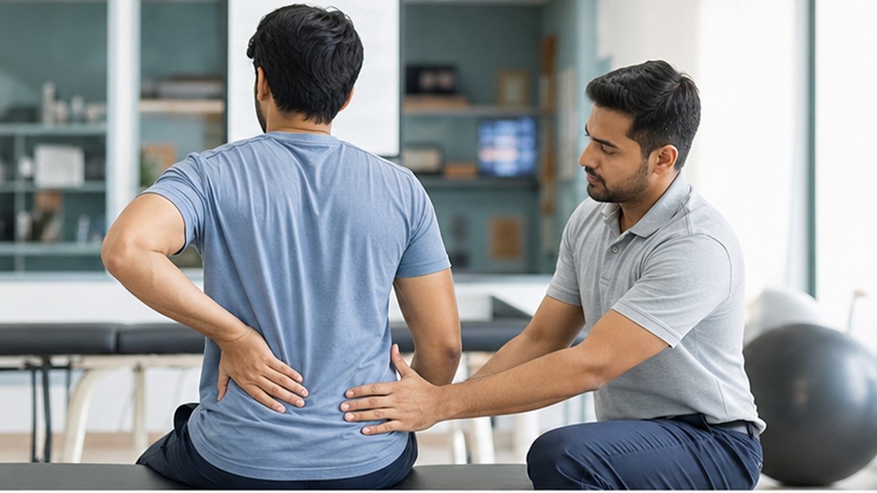 Back Pain Physiotherapy at Dr. Naidu Hospital Yeleswaram Back Pain Physiotherapy at Dr. Naidu Hospital Yeleswaram