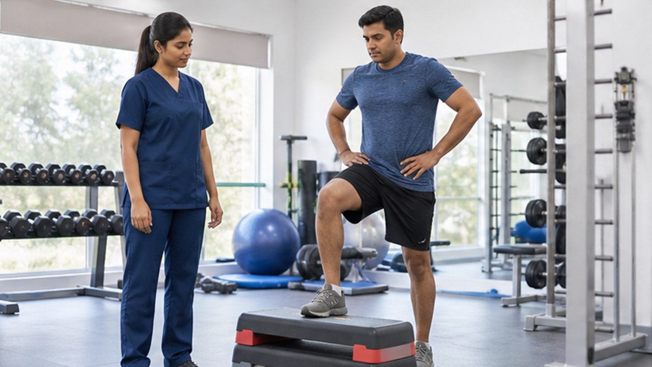 Advanced Knee CPM at Dr. Naidu Hospital Yeleswaram