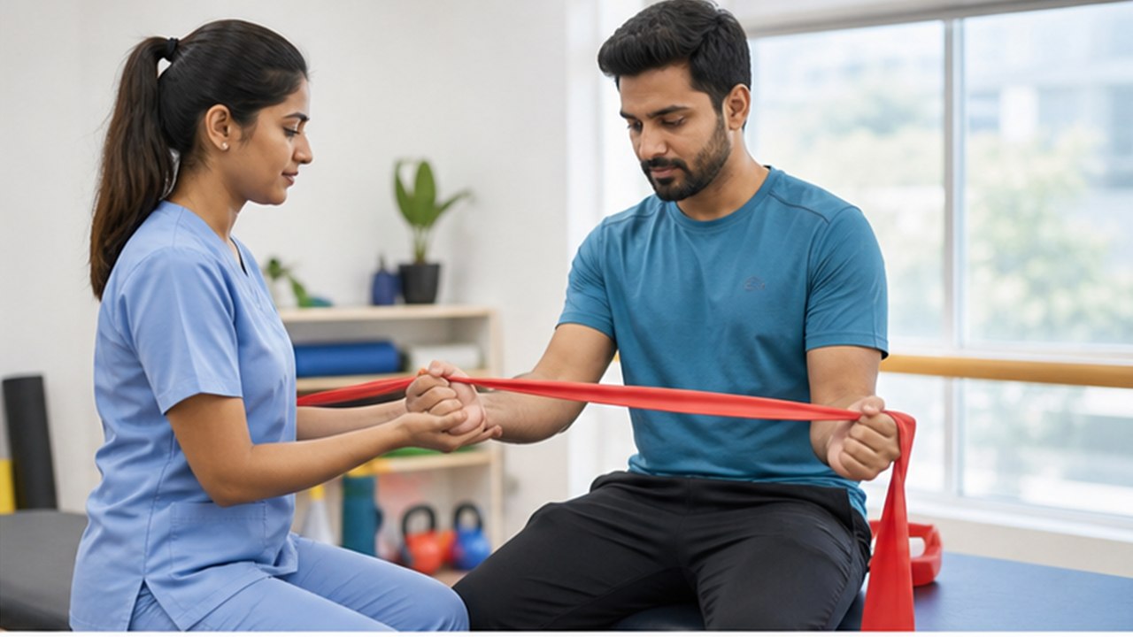 Tennis Elbow Treatment physiotherapy care in Yeleswaram Tennis Elbow Treatment physiotherapy care in Yeleswaram