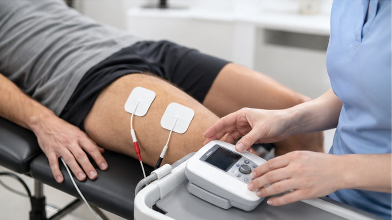 TENS Therapy equipment at Dr. Naidu Hospital Yeleswaram TENS Therapy equipment at Dr. Naidu Hospital Yeleswaram