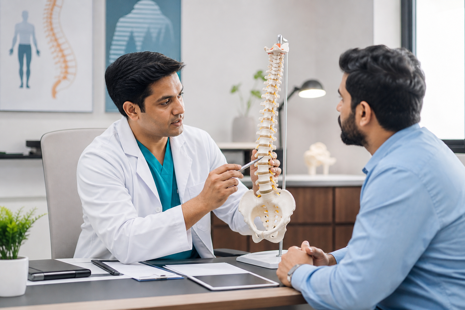 Brain and spine care consultation